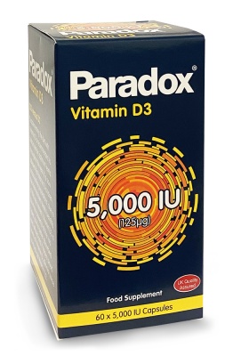 Paradox Vitamin D3 5000iu 60 caps
